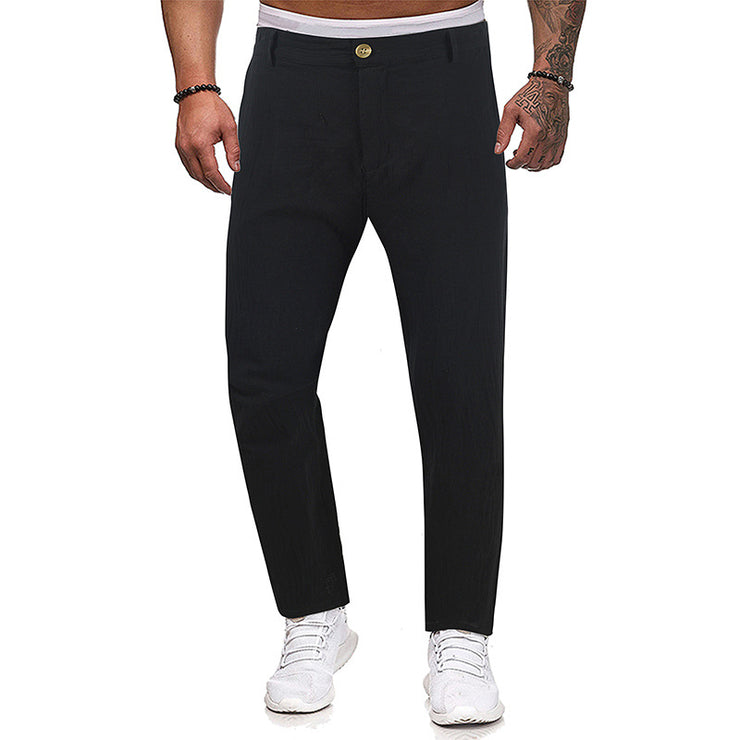 Men's Trousers Sports Loose Straight