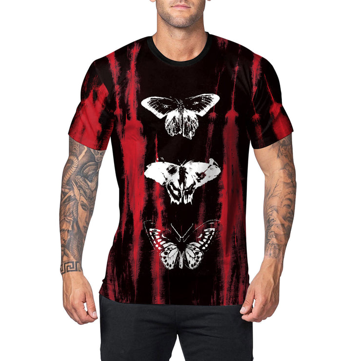 Men's Halloween Couple Dark Casual T-shirt