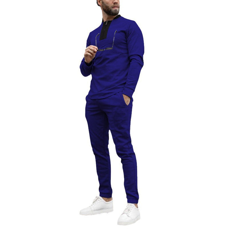 Men's Long-sleeved Sports Suit