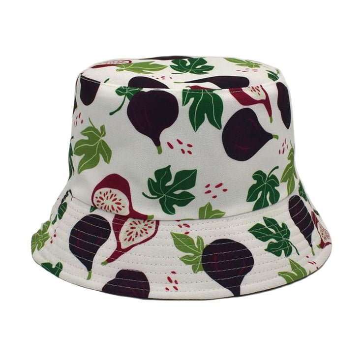 Men's And Women's Outdoor Leisure Printing Sun-shade Sun Protection Hat