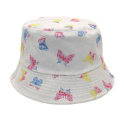 Men's And Women's Outdoor Leisure Printing Sun-shade Sun Protection Hat