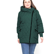 Women's Quilted Cotton Coat Mid-length Winter Clothing Coat