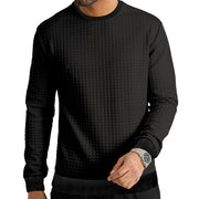 Men's Fashion Casual Round Neck Long Sleeve T-shirt