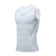 Men's Exercise Workout Quick-drying Breathable Slim Fit Tight Stretch Vest