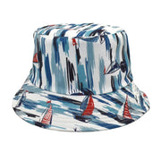 Men's And Women's Outdoor Leisure Printing Sun-shade Sun Protection Hat