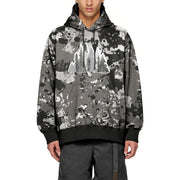 Men's Fashion Connector Retro Camouflage Digital Printed Hoodie