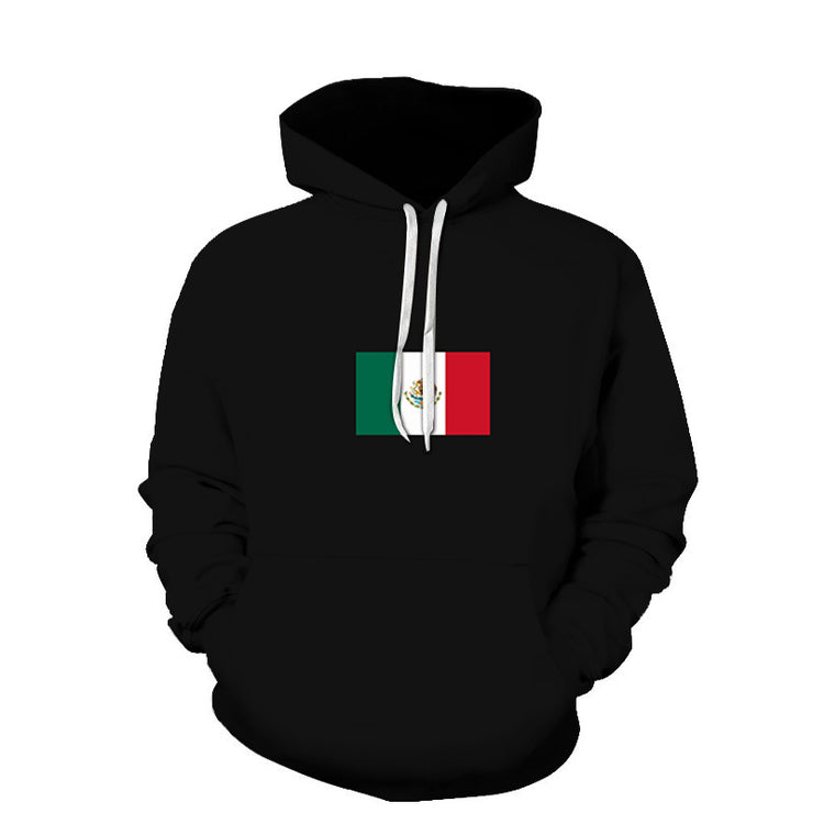 Men's Sweater Mexican 3D Printed Hoodie Coat