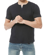 Men's V-neck Fashion Short Sleeve Cotton