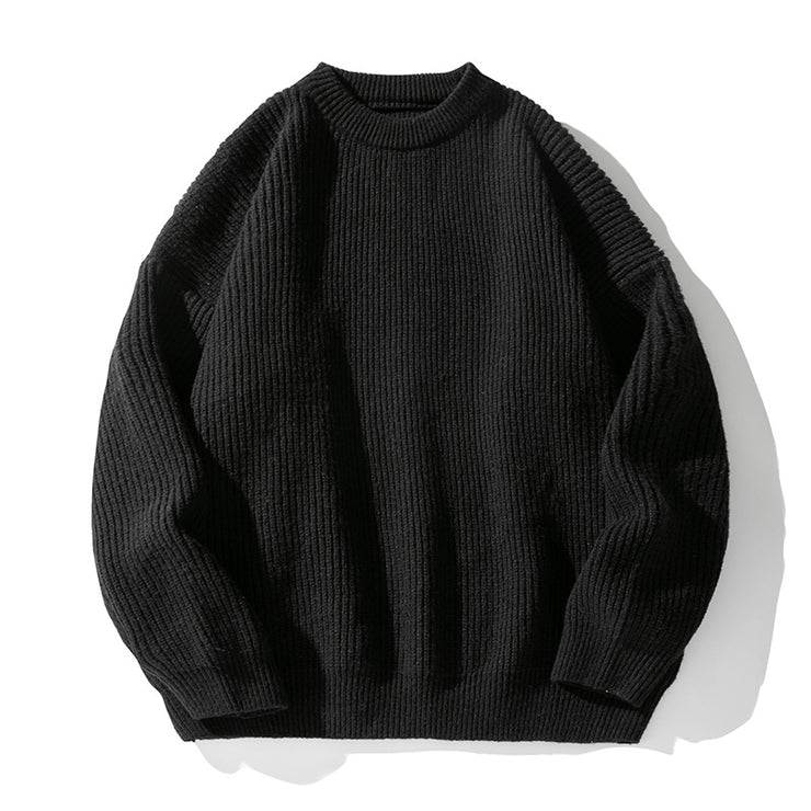 Thick Needle Sweater Men's Couple Retro