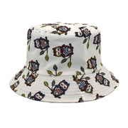 Men's And Women's Outdoor Leisure Printing Sun-shade Sun Protection Hat