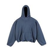 Cotton Plus Velvet Short Wide Profile Double-layer Hoodie Men