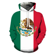 Men's Sweater Mexican 3D Printed Hoodie Coat