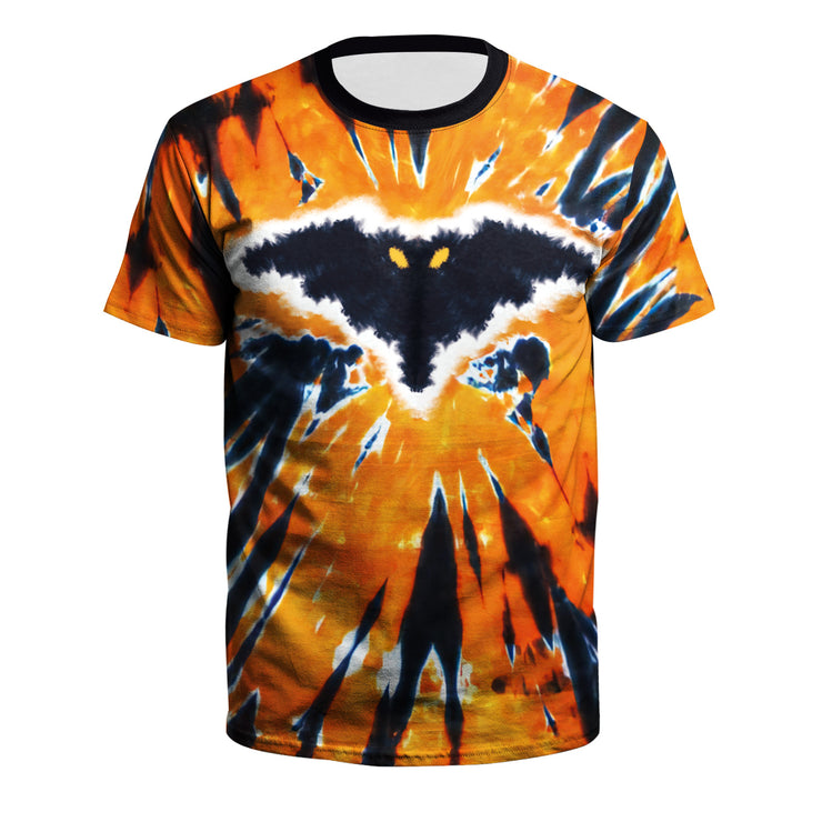 Men's Skull Pumpkin Tie-dye Digital Printed T-shirt