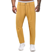 Men's Fashion Thickened Straight Trousers