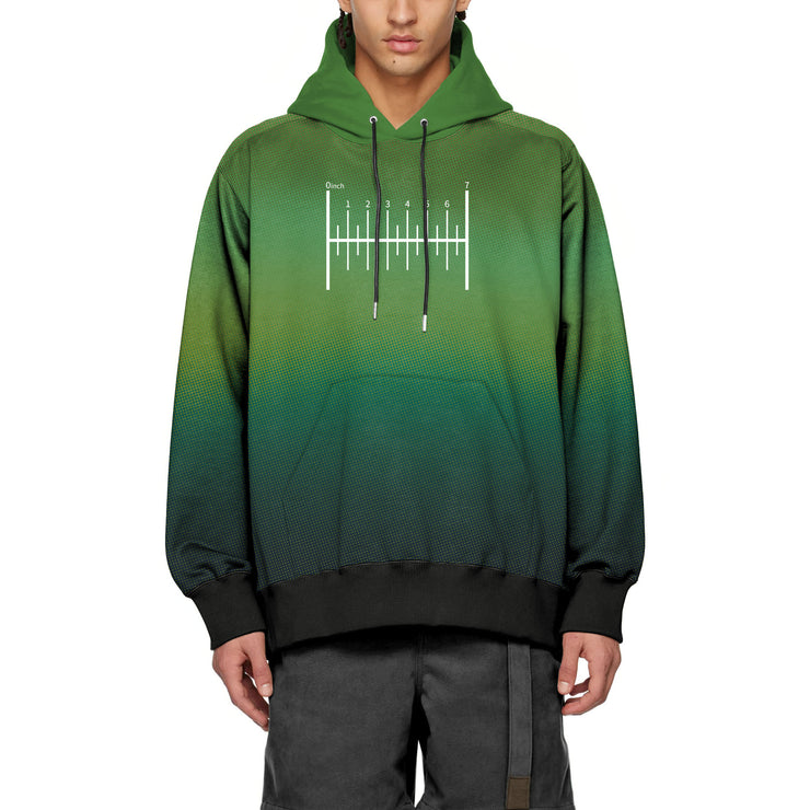 Men's Fashion Connector Retro Camouflage Digital Printed Hoodie