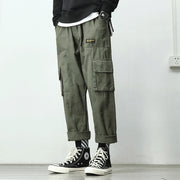 Overalls Men's Thin Cropped Straight