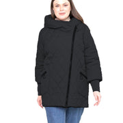 Women's Quilted Cotton Coat Mid-length Winter Clothing Coat