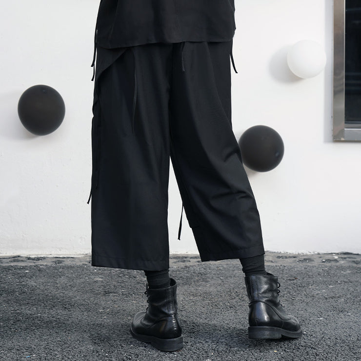 Dark Personality Japanese Style Wide-leg Pants Casual