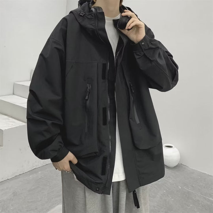 Shell Jacket Trendy Hat Overalls Men