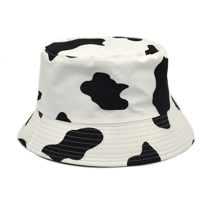 Men's And Women's Outdoor Double-sided Sunscreen Printed Fisherman Hat