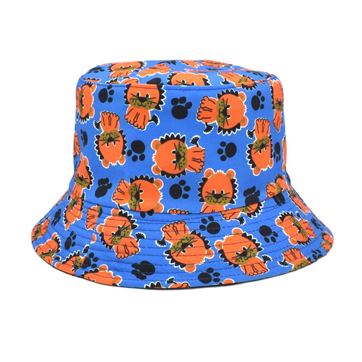 Men's And Women's Outdoor Leisure Printing Sun-shade Sun Protection Hat