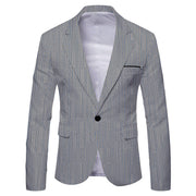 Men's Casual Slim-fitting Suit Top