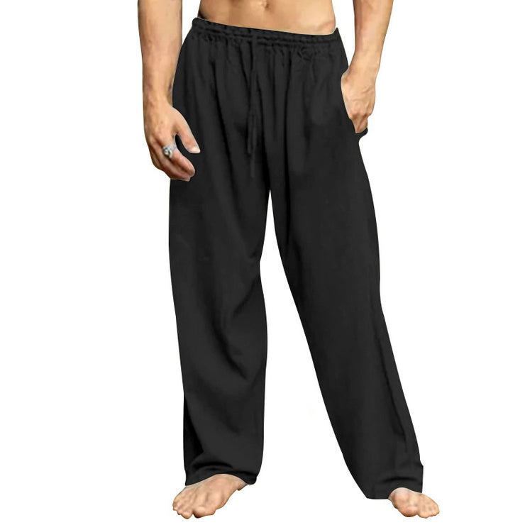 Men's Breathable And Loose Tether Sweatpants