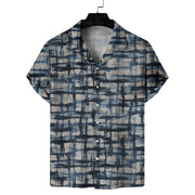 Fashion Hawaii Lapel Thin Short Sleeve