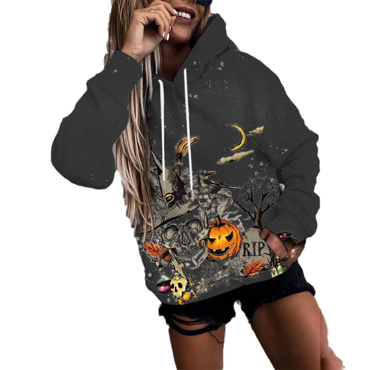 Women's Fashion Halloween Padded Sweater