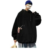 Hooded Hip Hop Men's Clothing Loose Sweater Long Sleeve