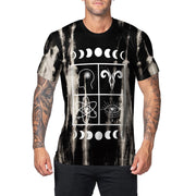 Men's Halloween Couple Dark Casual T-shirt