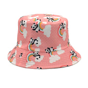 Men's And Women's Outdoor Leisure Printing Sun-shade Sun Protection Hat