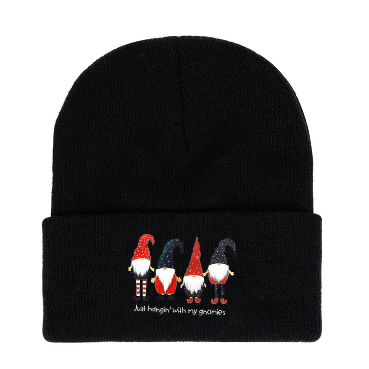 Christmas Knitted Windproof Wool Hat