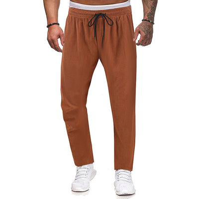 Men's Trousers Fashionable Elastic Waist