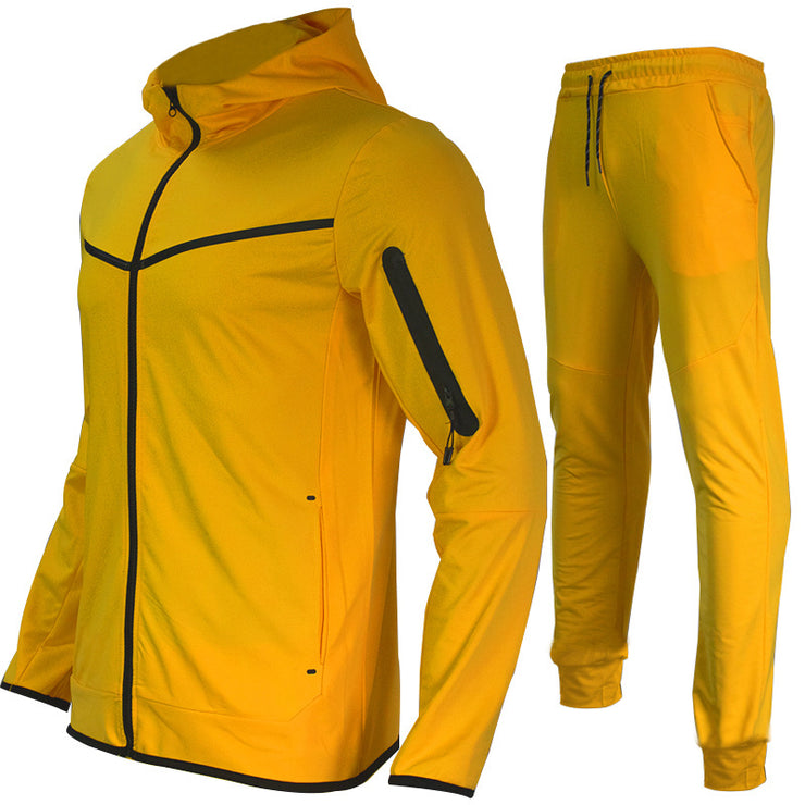 Men's Sportswear Trousers Hooded Suits