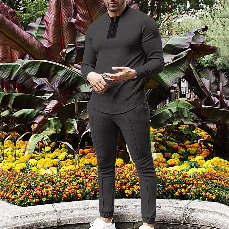 Men's Long-sleeved Sports Suit