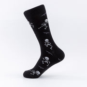 Men's Halloween Skull Printed Sports Cotton Socks