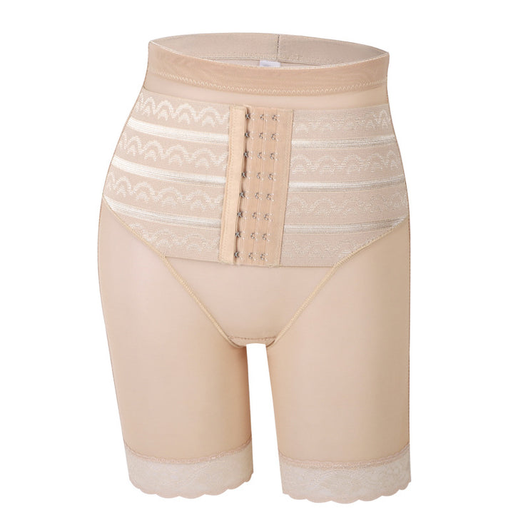 Body Shaping High-waisted Abdominal Panties Women's Waistband Girdle To Lift The Buttocks Large Size Postpartum Flat Angle Abdominal Pants