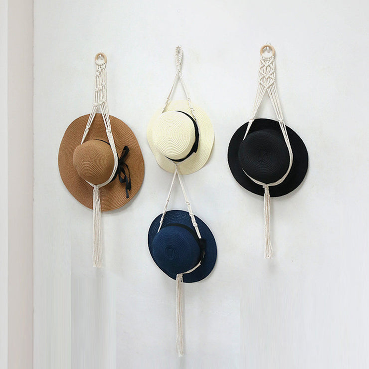 Hand-woven Tapestry Nordic Wall Decoration Hanging Hat