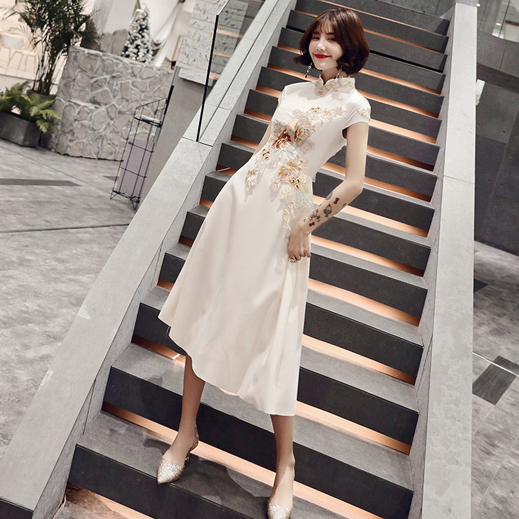 New Style Cheongsam Young Bridesmaid Dress