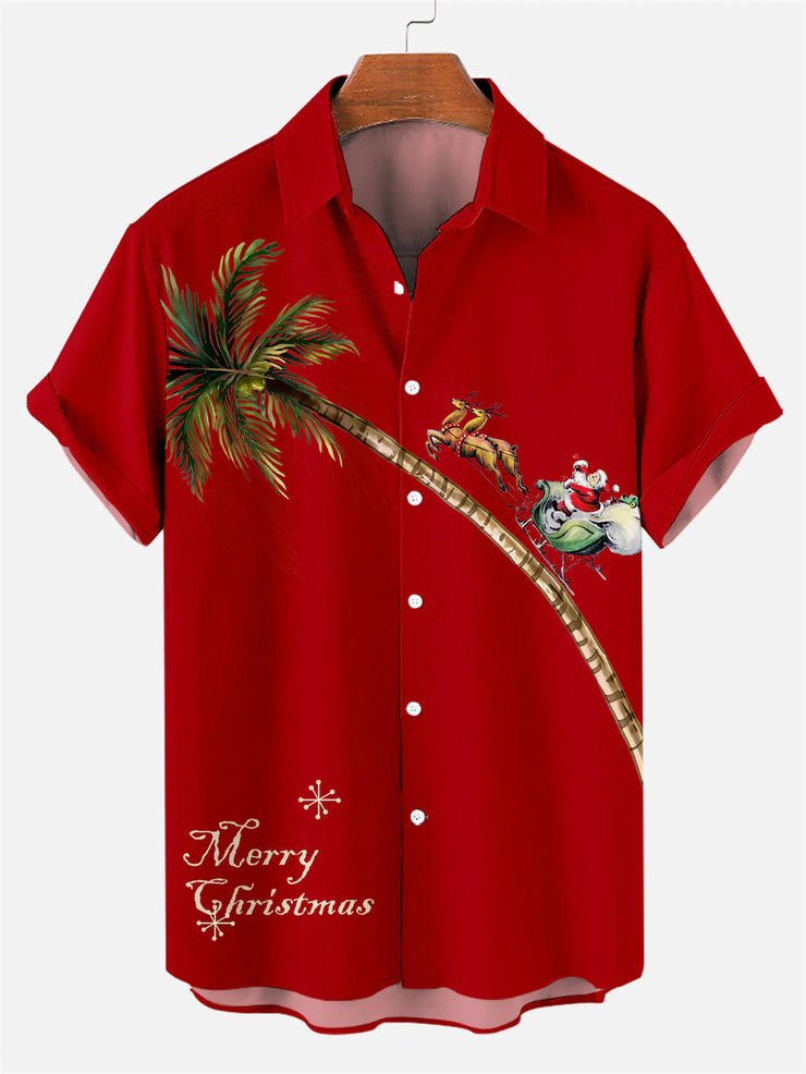 Men's 3D Shirt Plant Flower Digital