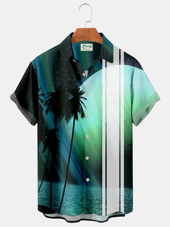 Men's 3D Shirt Plant Flower Digital