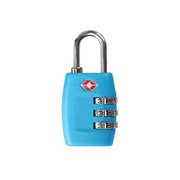 Tourism Luggage Zipper Lock Plastic TSA Code Lock