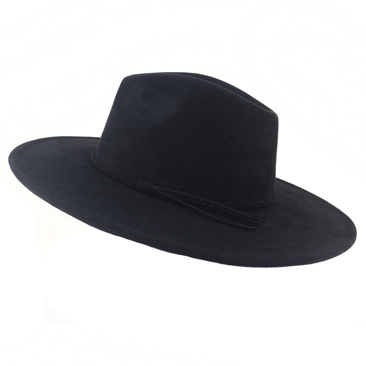 Men's Lady Couple Broad-brimmed Hat Flat Edge Gentlemen's Hat