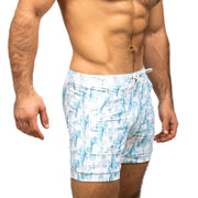 Flat Angle Swimming Trunks Men's Quick Drying Large Size