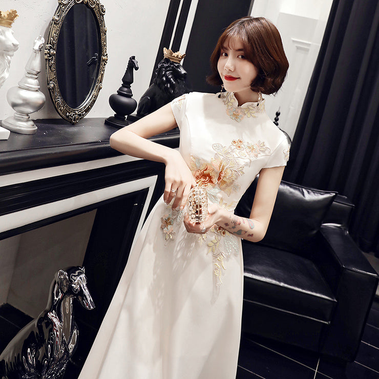 New Style Cheongsam Young Bridesmaid Dress