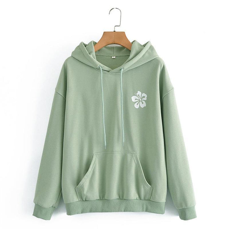 Fashion Personality Fleece Pullover Women