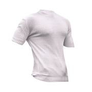 Men's Round Neck Stretch Casual Trend Top T-Shirt