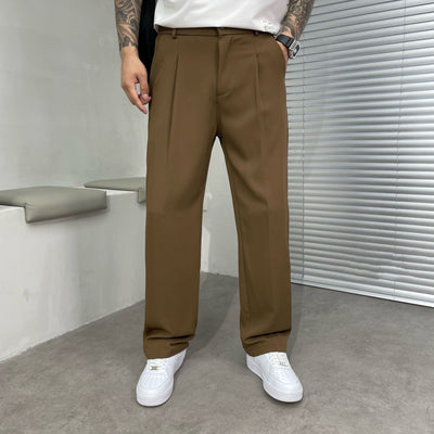 Summer Thin Pants Men's Ice Silk New Loose Casual