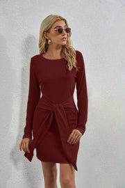 Women's Long Sleeve Hipster Dress